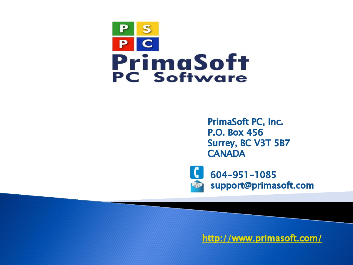 primasoft pc software
